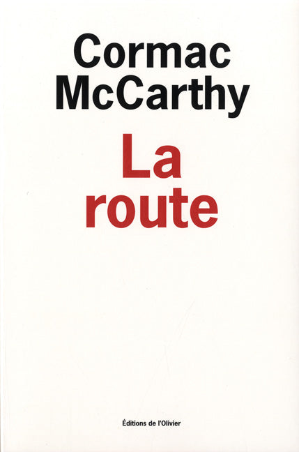 Livre La route - Cormac McCarthy (Livre d'occasion) - ISBN 2879295912