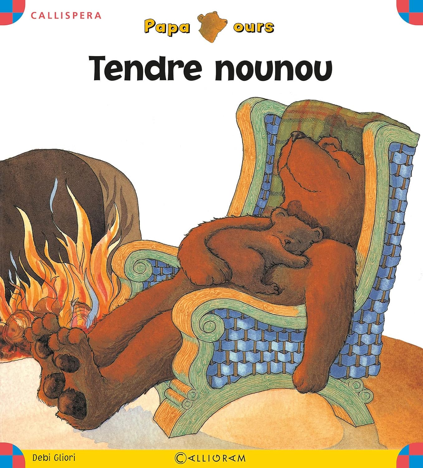 Livre Papa Ours : Tendre nounou - Debi Gliori (Livre d'occasion)