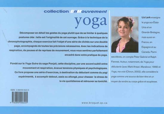 Livre Yoga : Vaincre le stress, retrouver la vitalité - Liz Lark (Livre d'occasion)