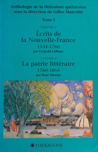 Livre Anthologie de la littérature québécoise (Gilles Marcotte) (Livre d'occasion) - ISBN 2890064328