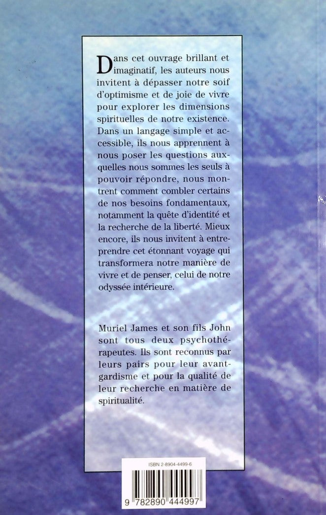 Livre La passion de grandir : Itinéraire spirituel vers la decouverte de soi - Muriel James (Livr...