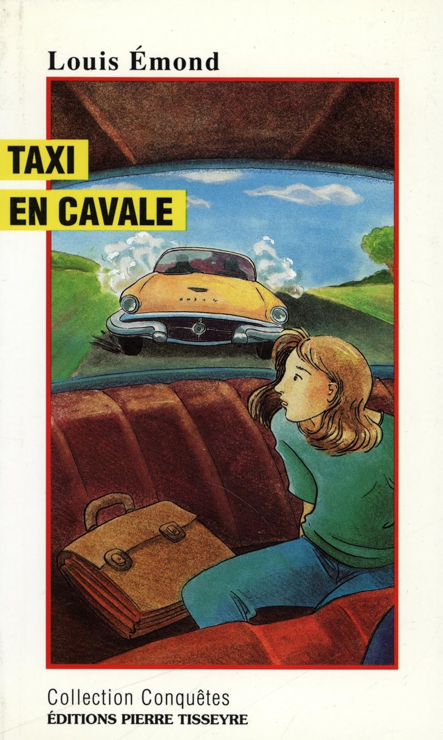 Livre Taxi en cavale - Louis Émond (Livre d'occasion)