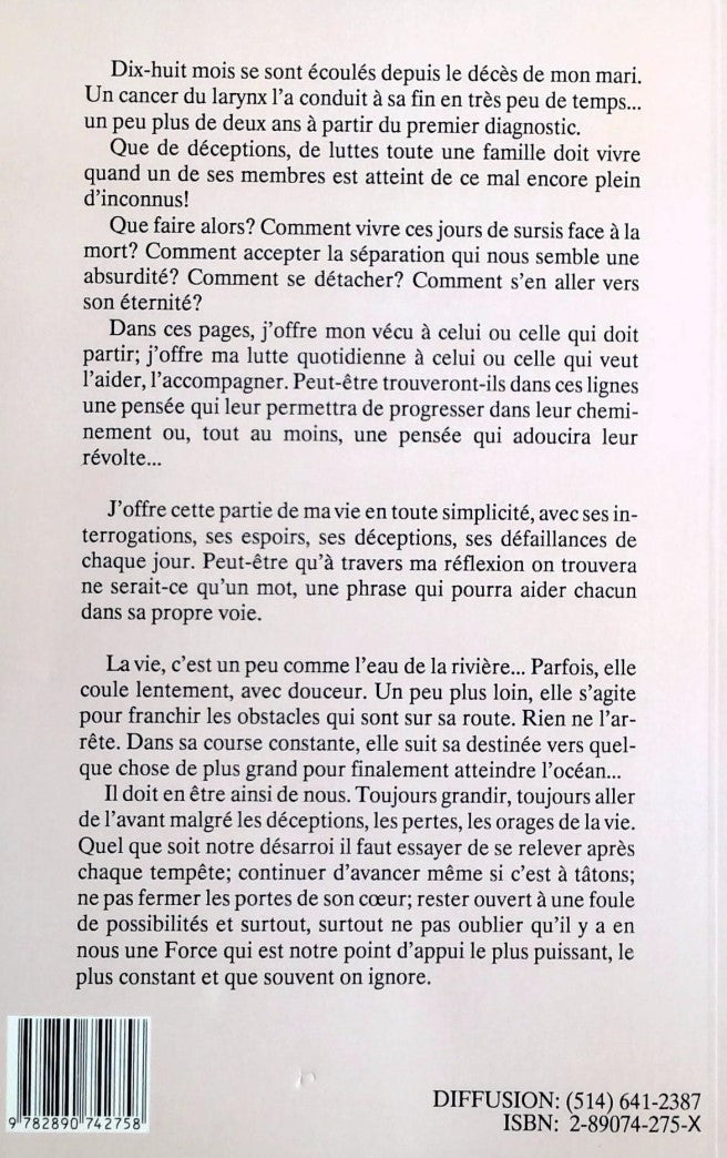 Livre Comme l'eau de la rivière - Adèle Malo (Livre d'occasion) - ISBN 289074275X
