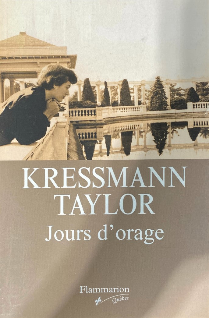 Livre Jours d'orage - Kressmann Taylor (Livre d'occasion)
