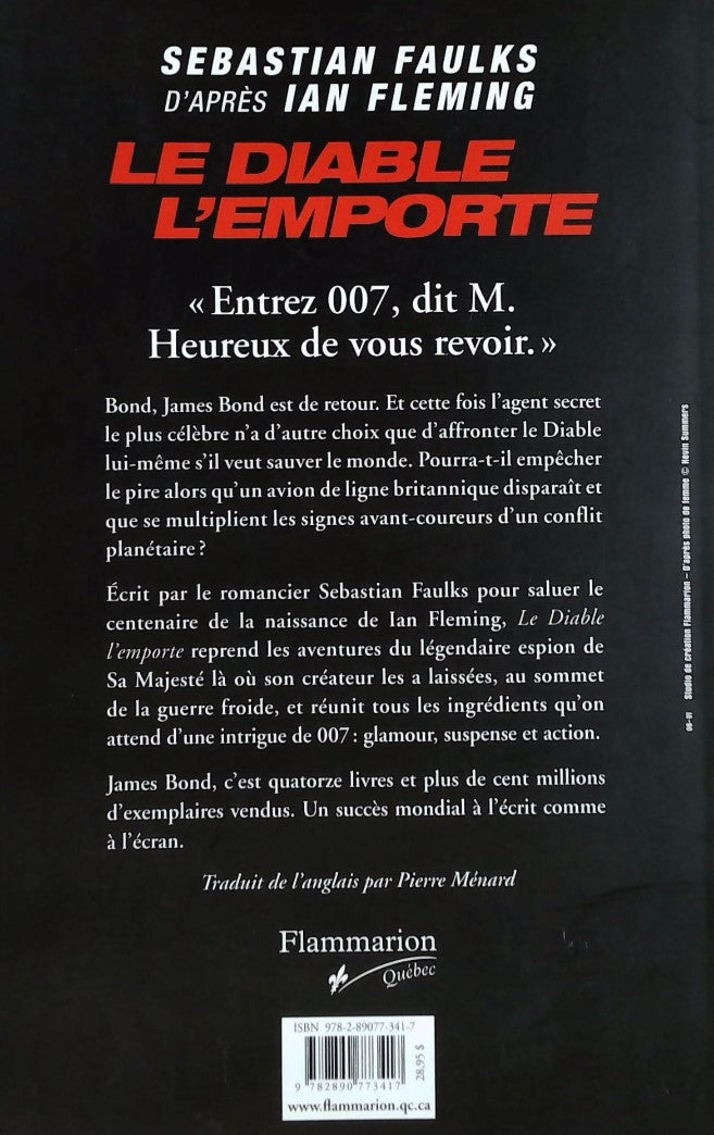 Livre Le diable l'emporte (Sebastian Faulks, Ian Fleming) (Livre neuf) - ISBN 2890773418