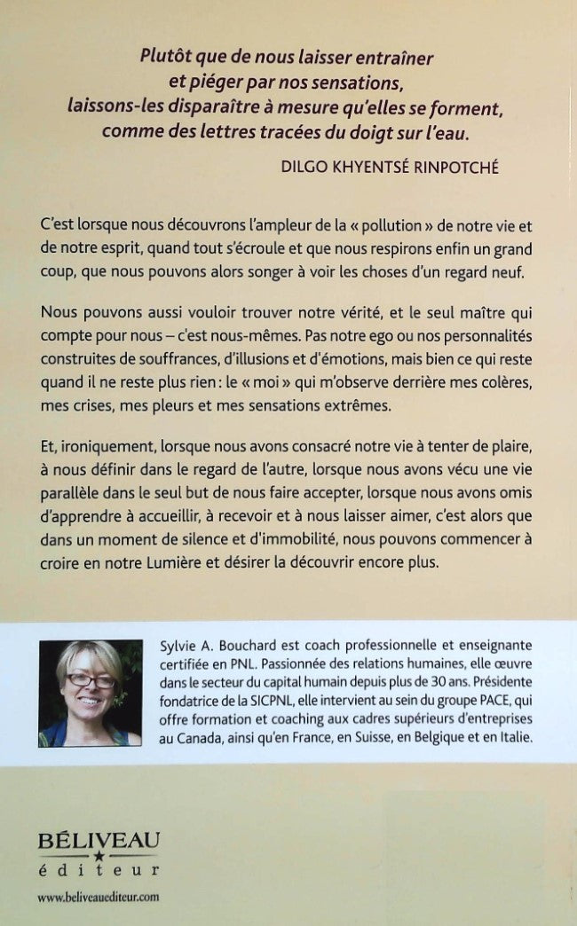 Livre Quand on fait semblant d'être soi (Sylvie Bouchard) (Livre d'occasion) - ISBN 2890924467