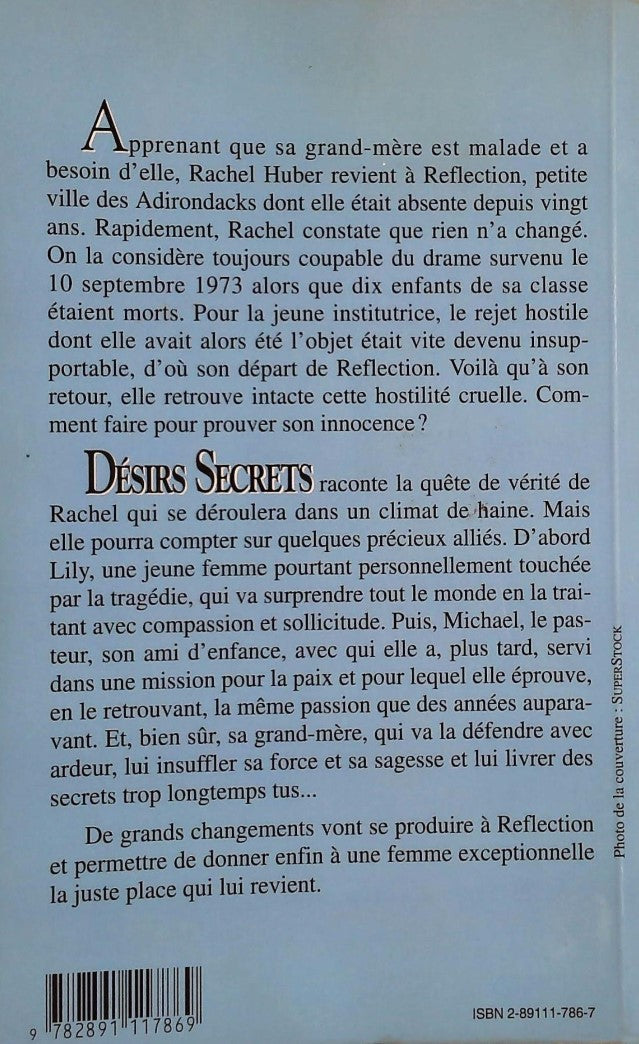 Livre Désirs secrets - Diane Chamberlain (Livre d'occasion) - ISBN 2891117867