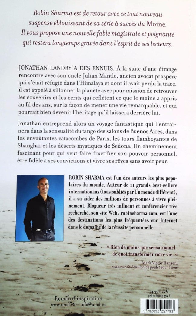 Livre Les lettres secrètes du moine qui vendit sa Ferrari (Robin Sharma) (Livre d'occasion) -...