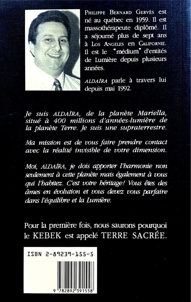 Livre Aldaïra Channeling - Philippe B Gervais (Livre d'occasion) - ISBN 2892391555