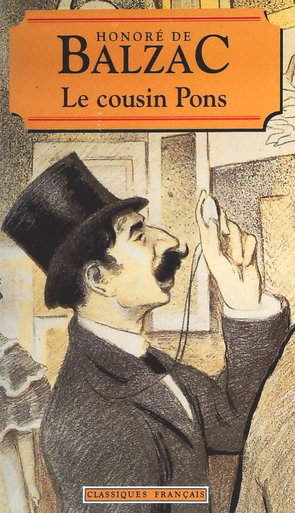 Livre Le cousin Pons - Honoré de Balzac (Livre d'occasion) - ISBN 2893934072