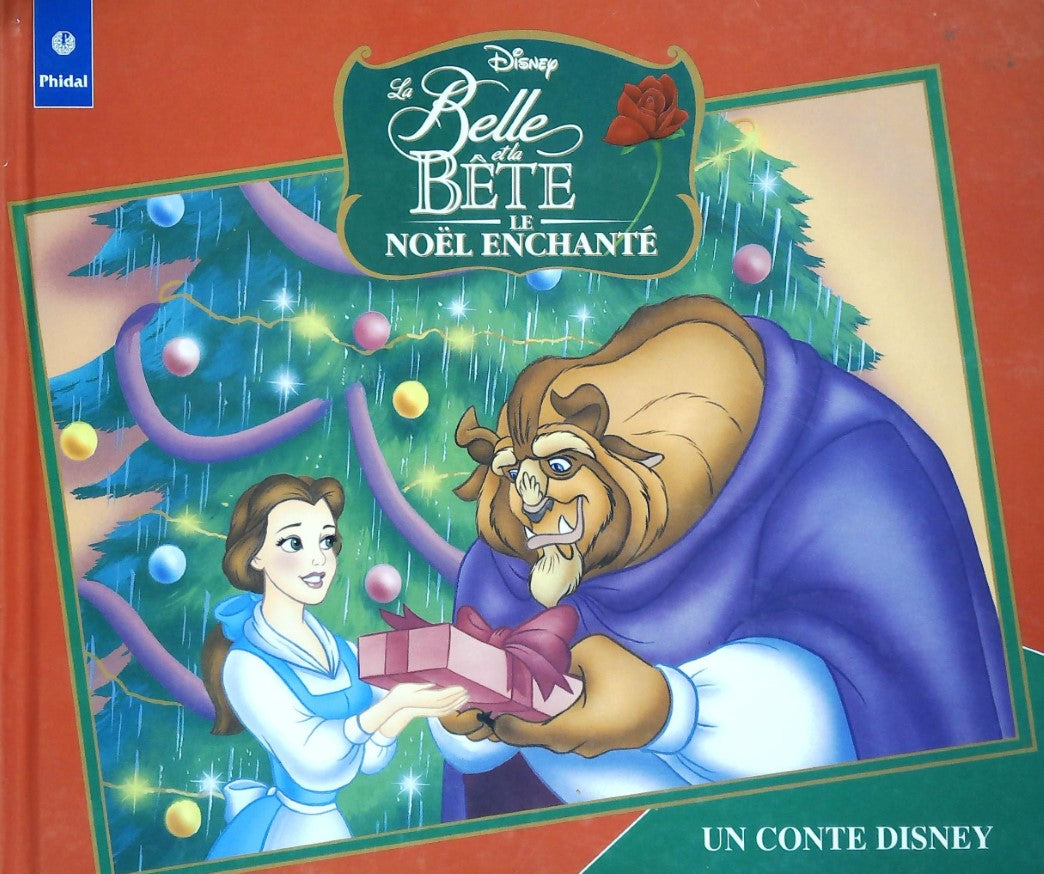 Livre La belle et la bête, le noël enchanté - Disney (Livre d'occasion) - ISBN 2893936881