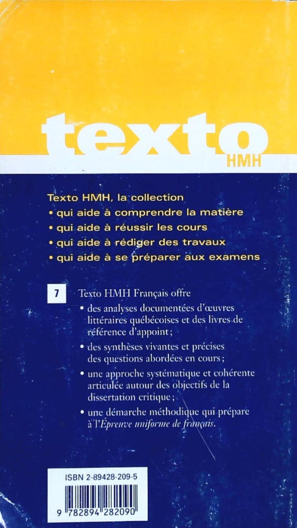 Analyse Texto HMH # 7 : Poésies d'Émile Nelligan (Gabriel Landry)