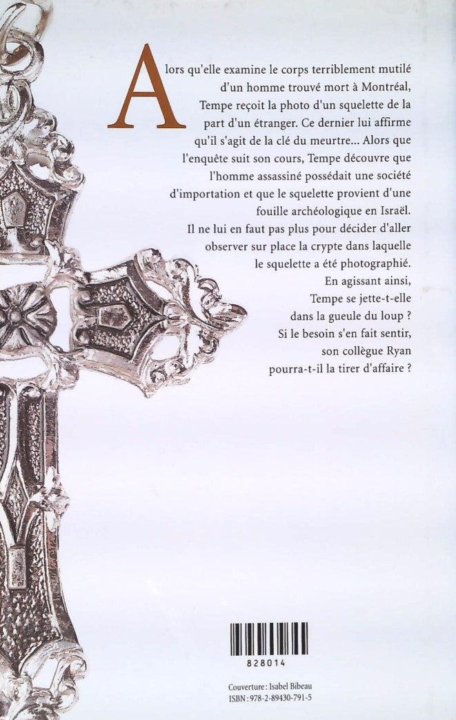 Livre À tombeau ouvert - Kathy Reichs (Livre d'occasion) - ISBN 2894307918