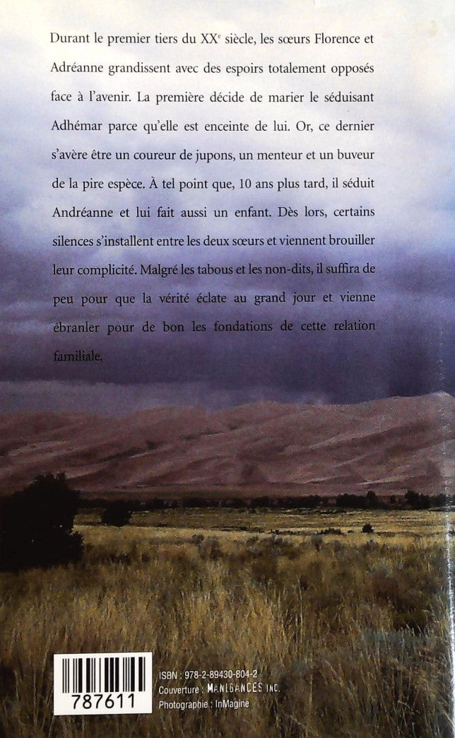 Livre Le temps des orages - Micheline Duff (Livre d'occasion) - ISBN 2894308043