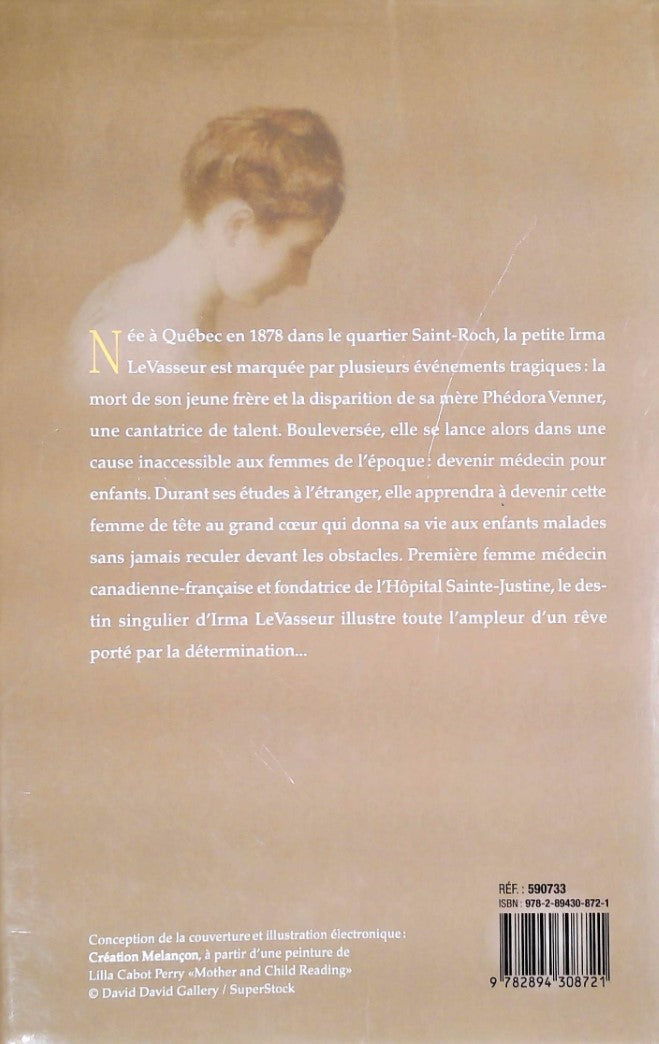 Livre Docteure Irma # 1 : La Louve blanche (Pauline Gill) (Livre d'occasion) - ISBN 2894308728