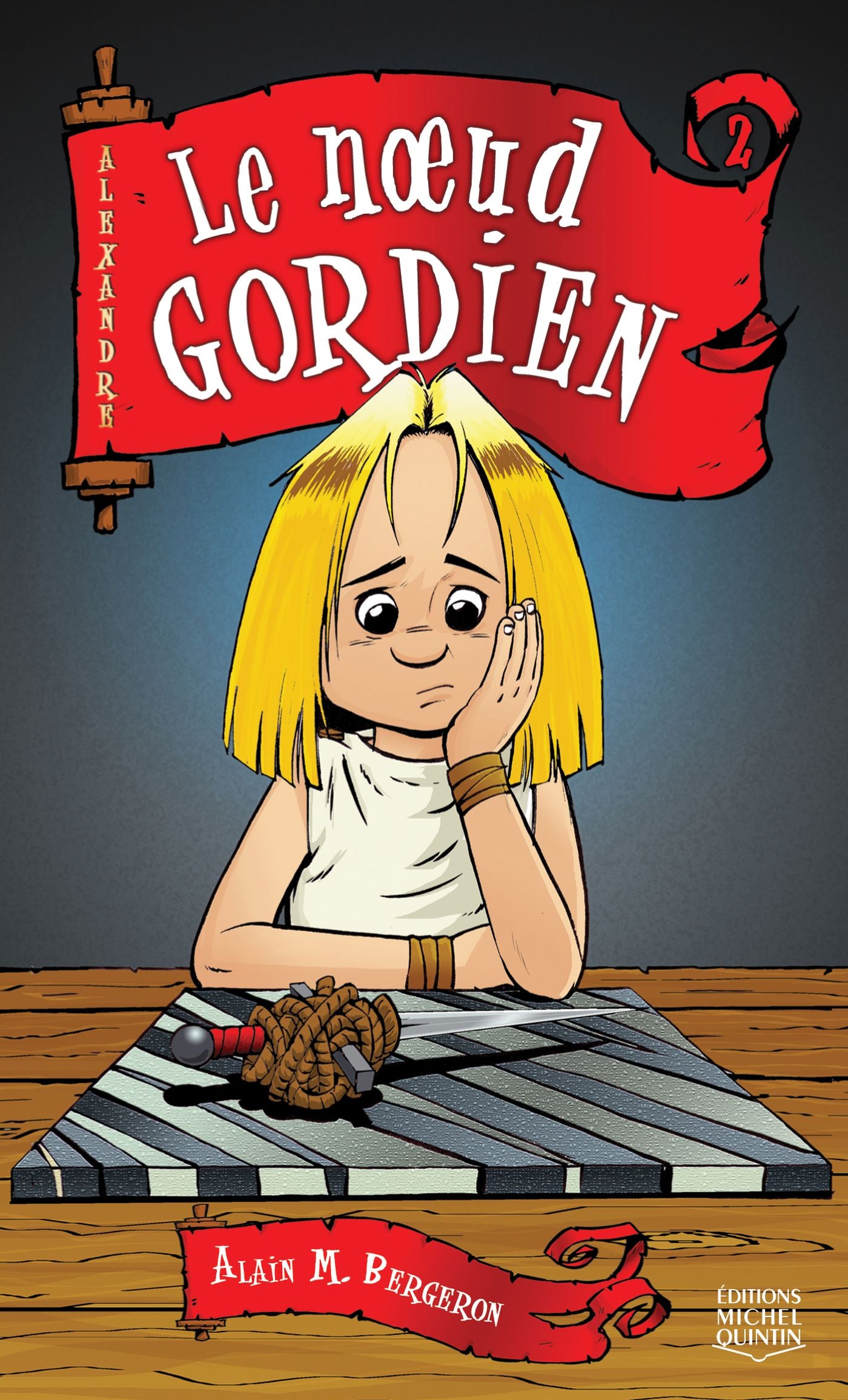 Livre Le noeud gordien - Alain M. Bergeron (Livre neuf)