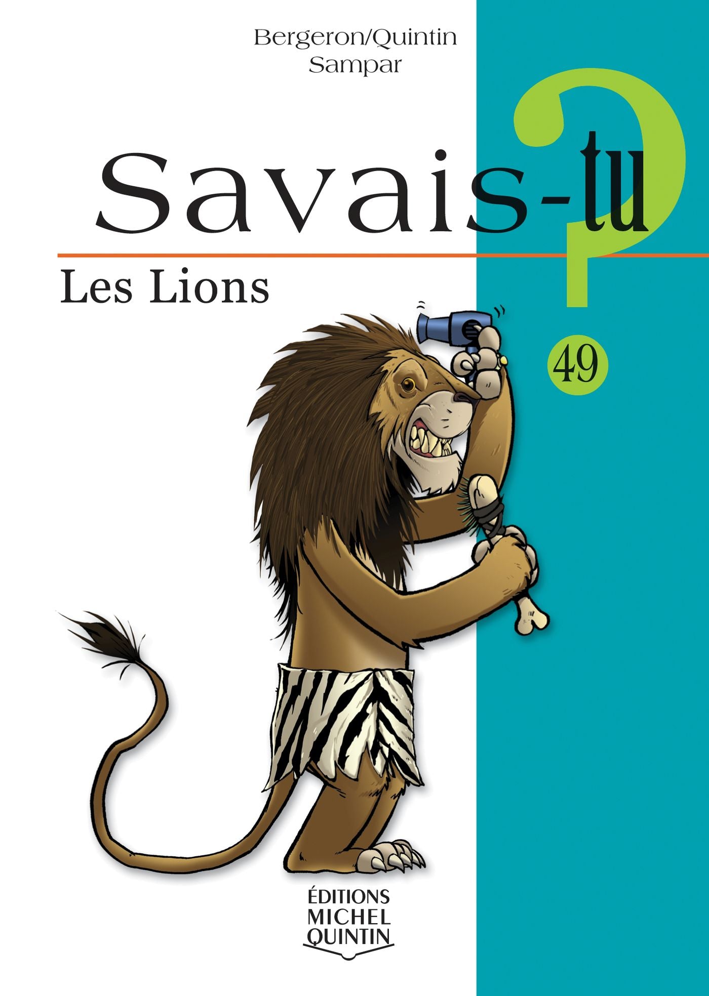 Livre Les lions - Alain-M Bergeron (Livre d'occasion) - ISBN 2894355106