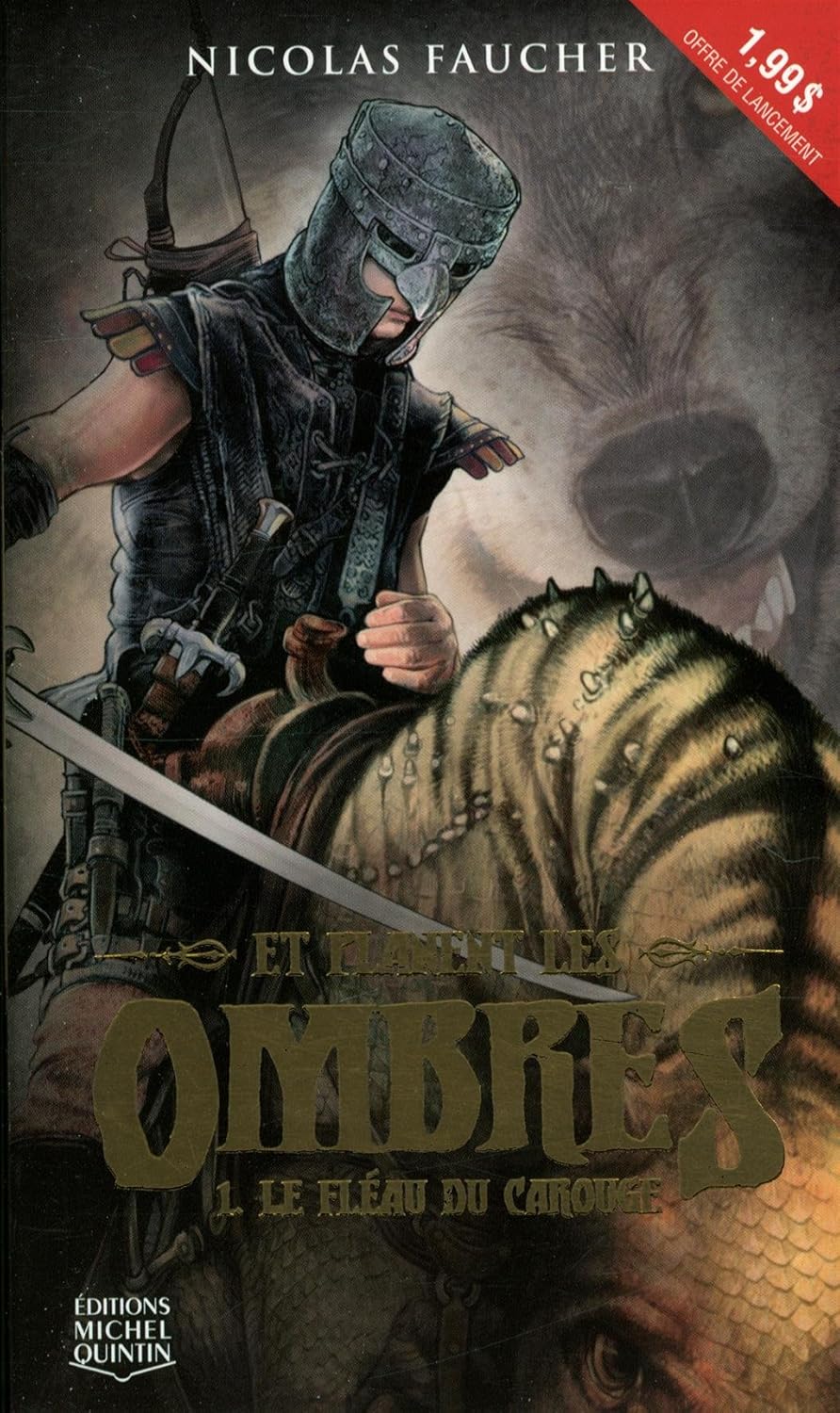 Livre Le fléau du courage - Nicolas Faucher (Livre d'occasion) - ISBN 2894356412