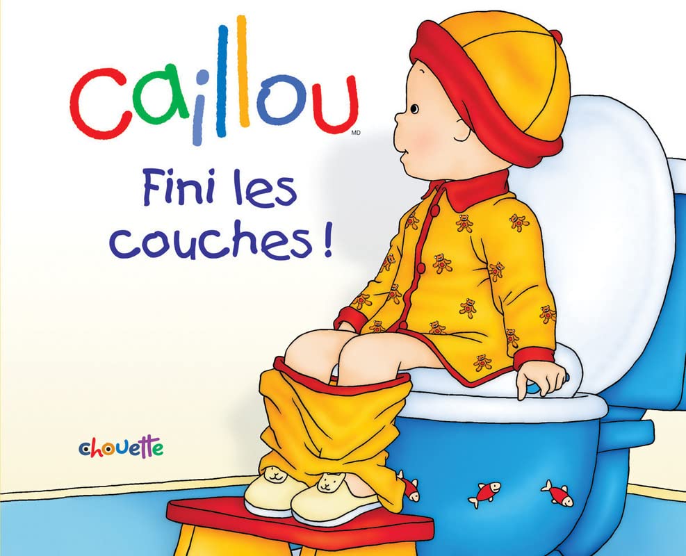 Livre Caillou fini les couches ! (Christine L'Heureux) (Livre d'occasion) - ISBN 2894508255
