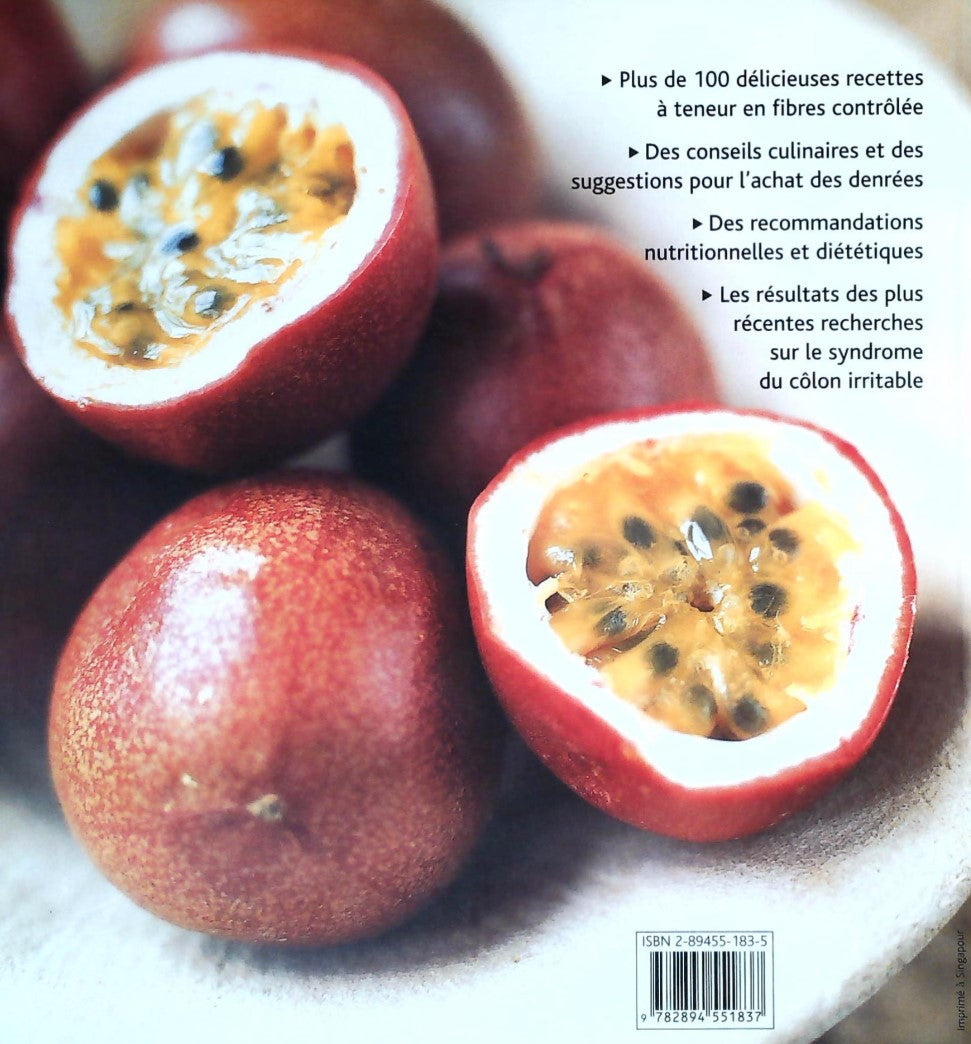 Livre Gastronomie santé par les fibres - Sophie Braimbridge (Livre d'occasion) - ISBN 2894551835