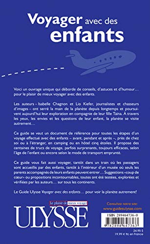 Livre Voyager avec des enfants - Collectif (Livre d'occasion) - ISBN 2894647360