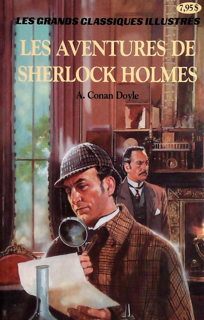 Livre Les Grands Classiques Illustrés : Les aventures de Sherlock Holmes (A. Conan Doyle) (Livre...