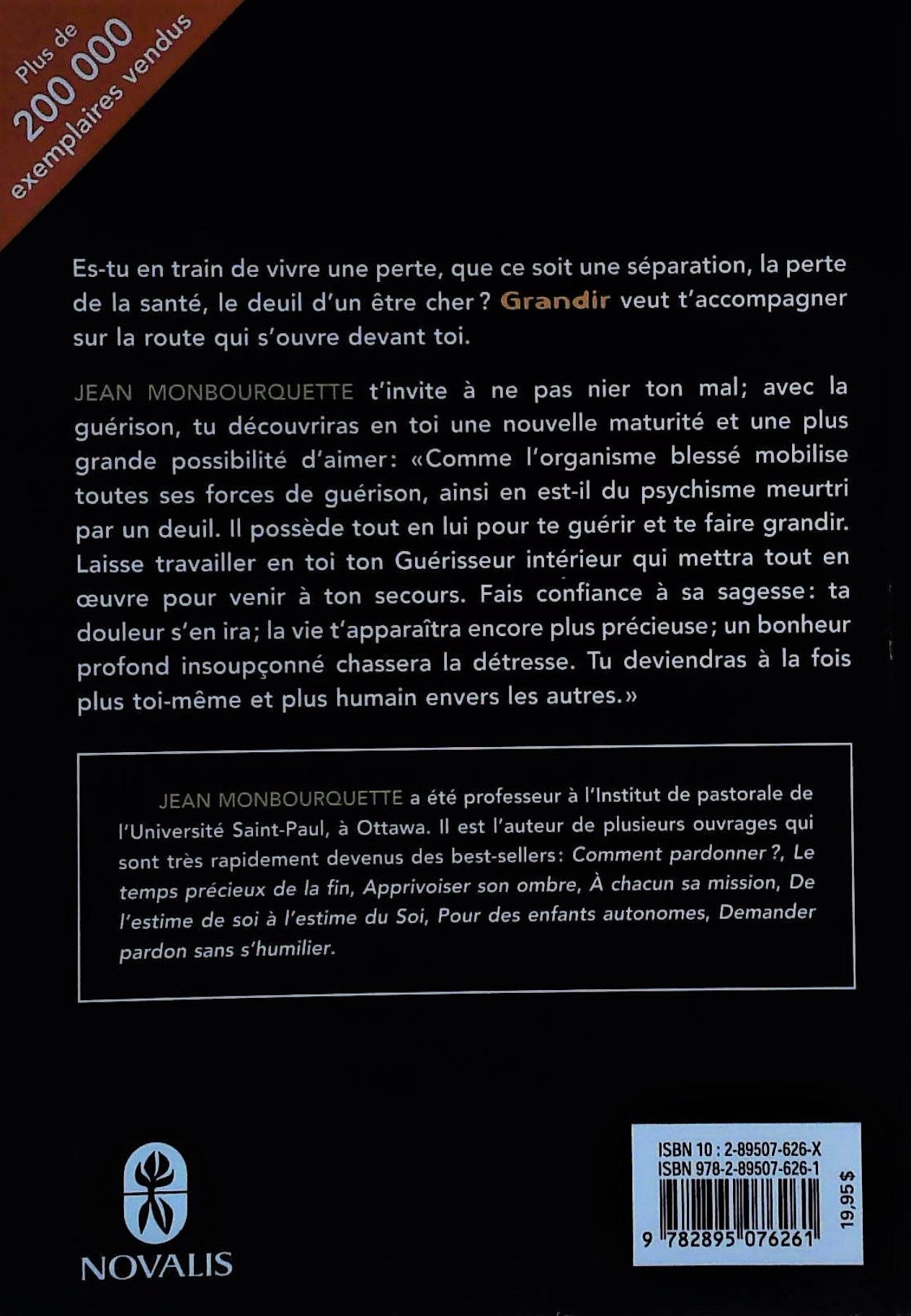 Grandir : Aimer, perdre et grandir (Jean Monbourquette)