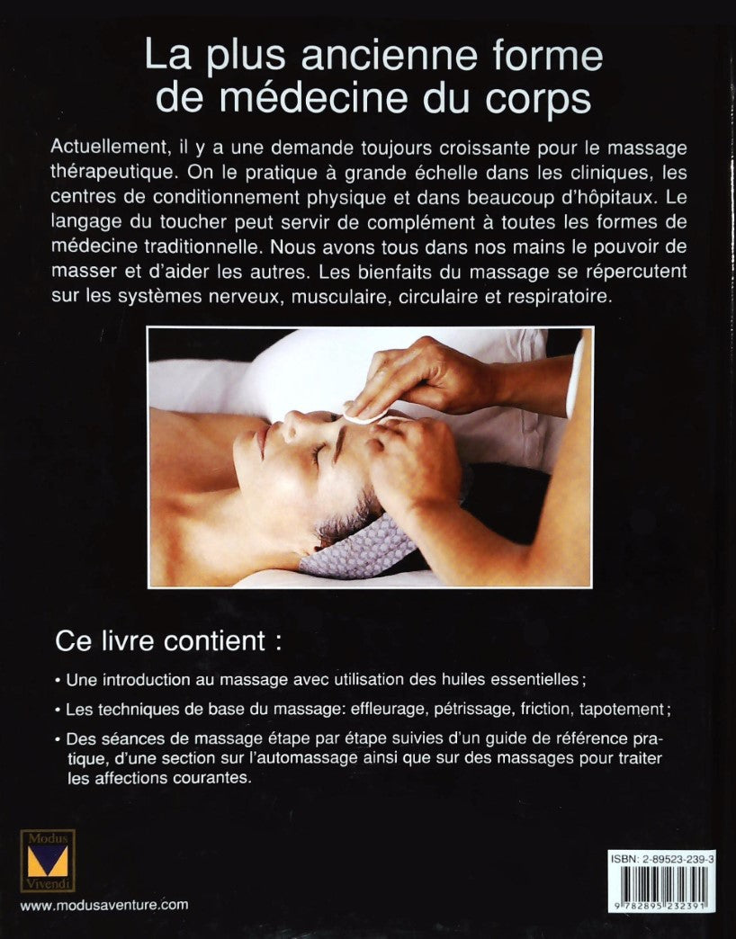 Livre Massage thérapeutique : Introduction pratique (Denise Whichello Brown) (Livre d'occasion)...