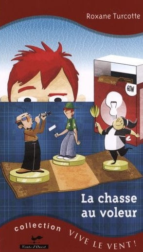 Livre La chasse au voleur - Roxanne Turcotte (Livre d'occasion) - ISBN 2895372357