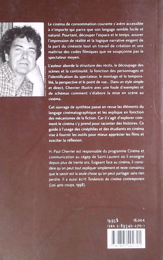 Le langage du cinéma narratif (Henri-Paul Chevrier)