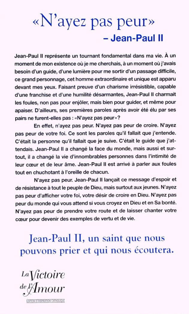 Le bienheureux Jean-Paul II (Sylvain Charron)