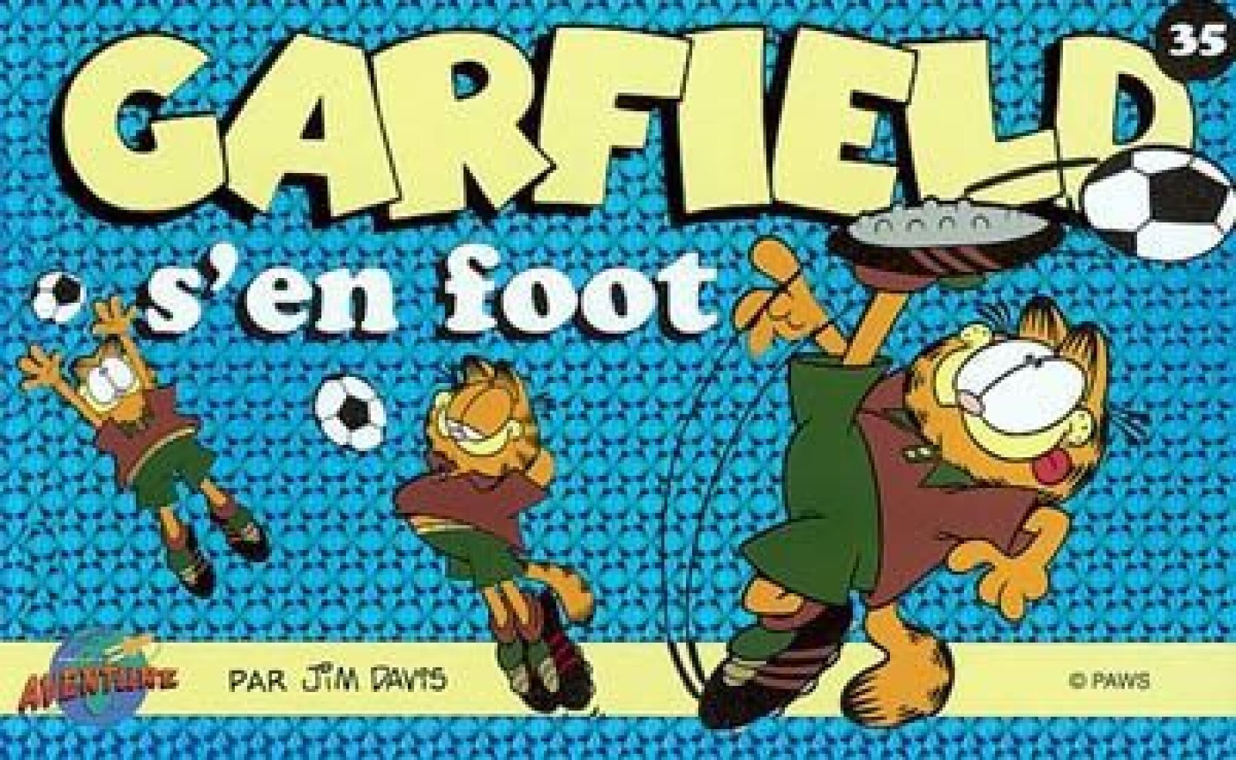 Livre Garfield s'en foot - Jim Davis (Livre d'occasion) - ISBN 289543106X