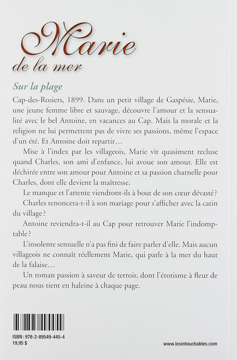 Livre Sur la plage - Annie Lavigne (Livre d'occasion) - ISBN 2895494452