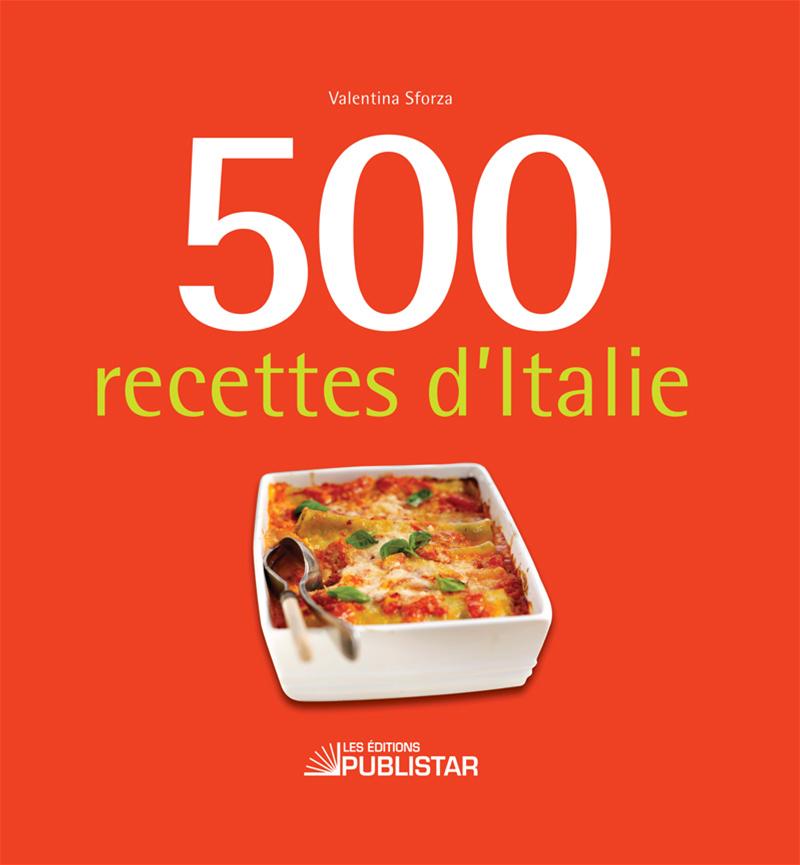 Livre ISBN 2895623724 500 recettes d'Italie (Valentina Sforza)