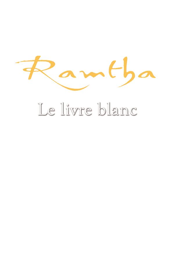 Livre Ramtha : Le livre blanc (Ramtha) (Livre d'occasion) - ISBN 289565039X
