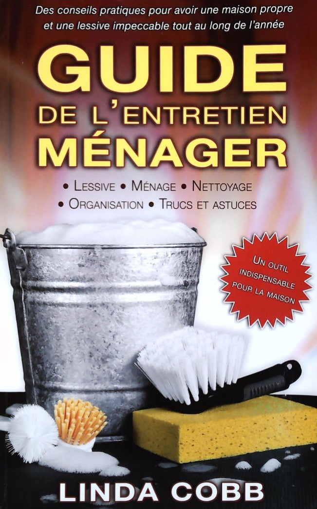 Livre Guide de l'entretien ménager (Linda Cobb) (Livre d'occasion) - ISBN 2895658617