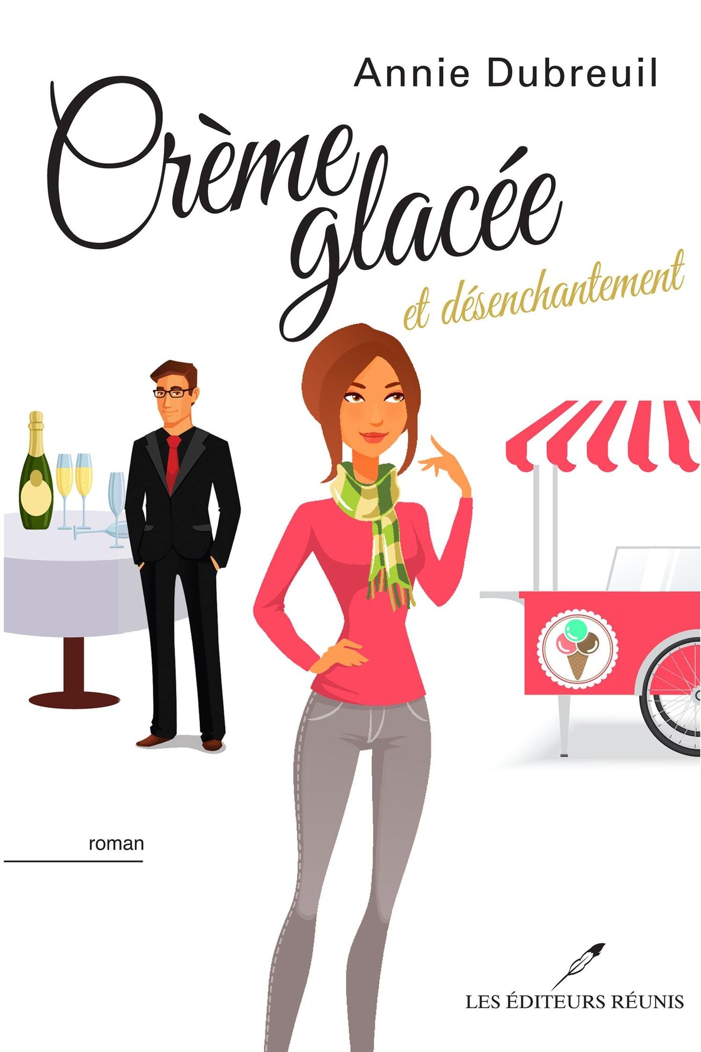 Livre ISBN  Crème glacée et sésenchantement (Annie Dubreuil)