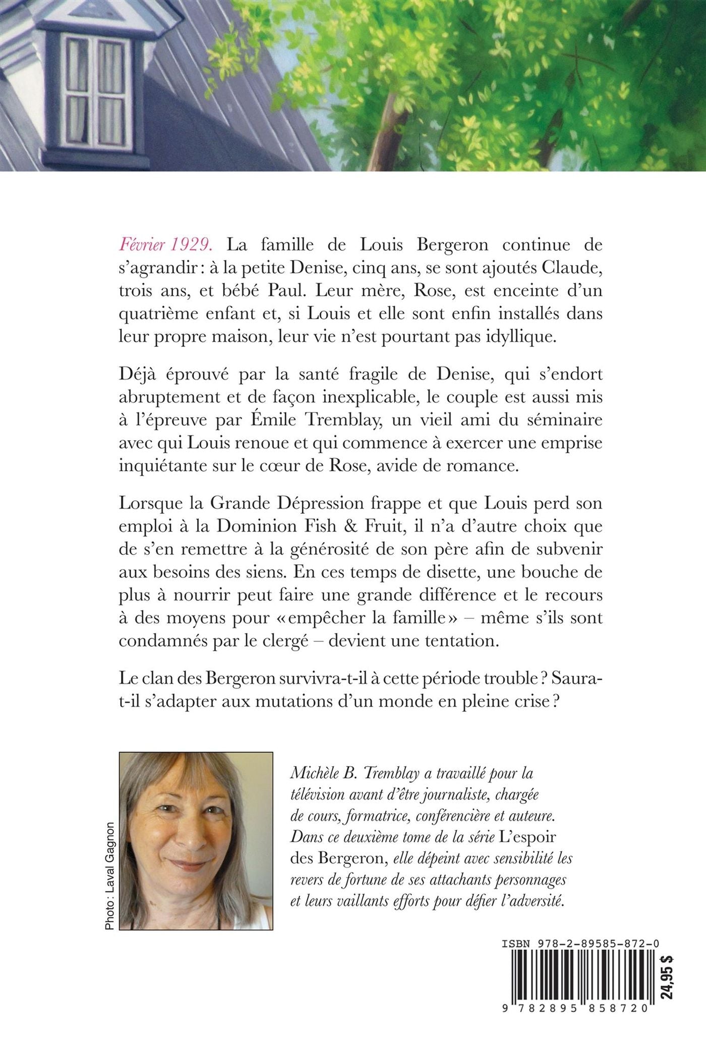 Livre La crise - Michèle B. Tremblay (Livre neuf) - ISBN 2895858721