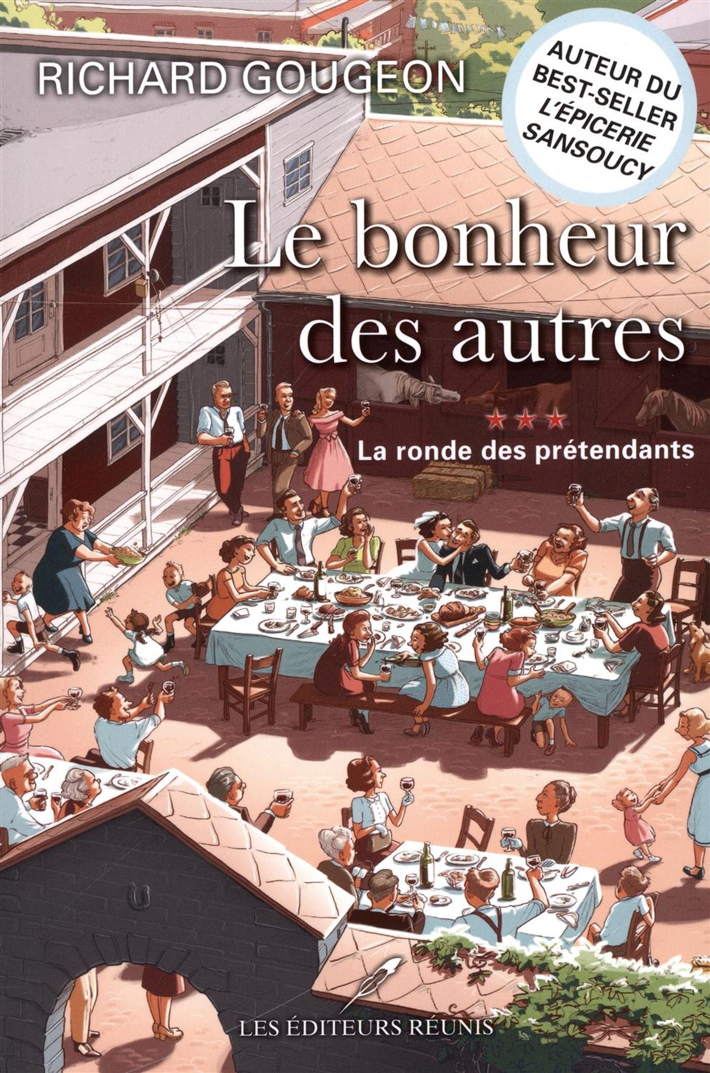 Livre La ronde des prétendants - Richard Gougeon (Livre d'occasion)