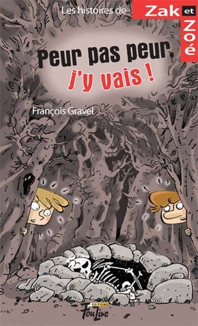 Livre Peur pas peur, j'y vais! - François Gravel (Livre d'occasion)