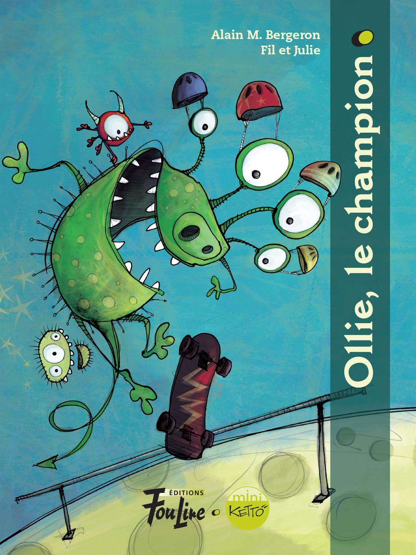 Livre Ollie, le champion - Alain M. Bergeron (Livre d'occasion) - ISBN 289591236X
