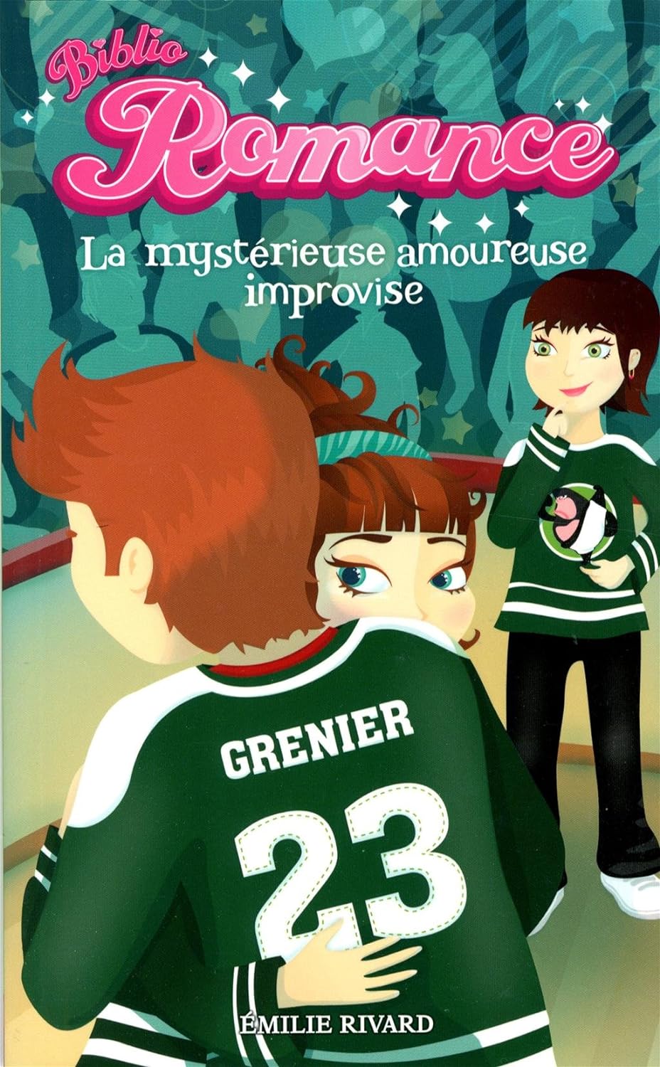 Biblio Romance # 5 : La mystérieuse amoureuse improvise - Émilie Rivard