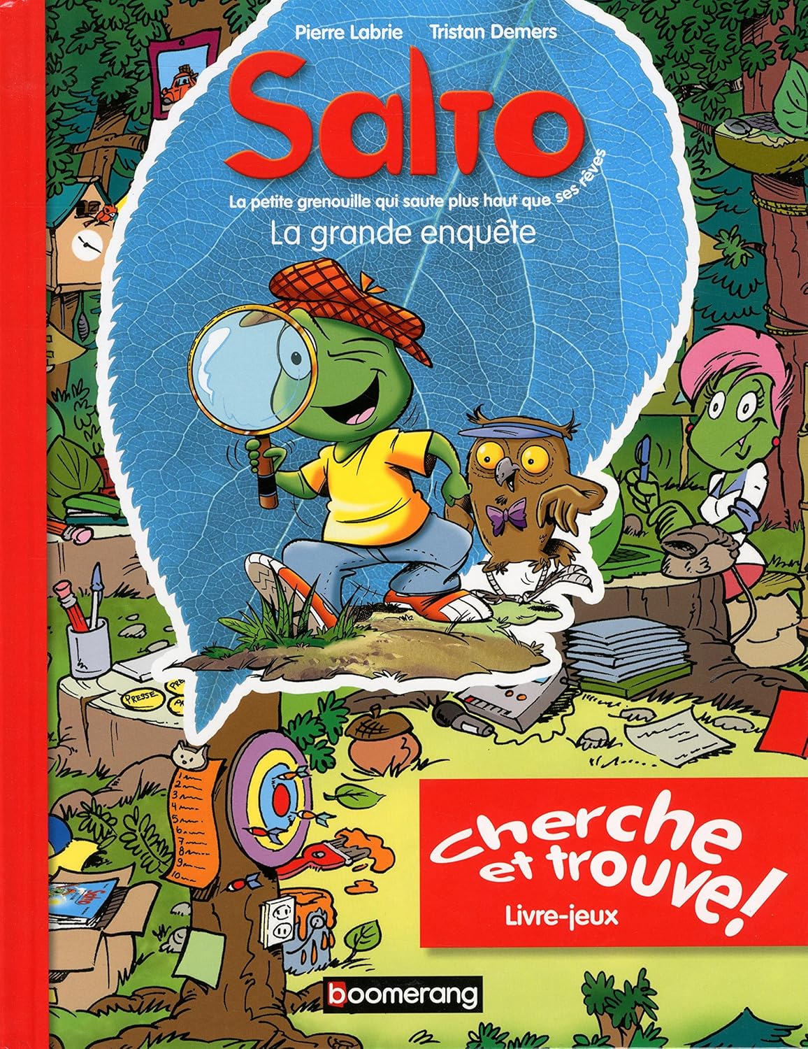 Livre La grande enquête - Cherche et trouve (Livre d'occasion) - ISBN 2895957304