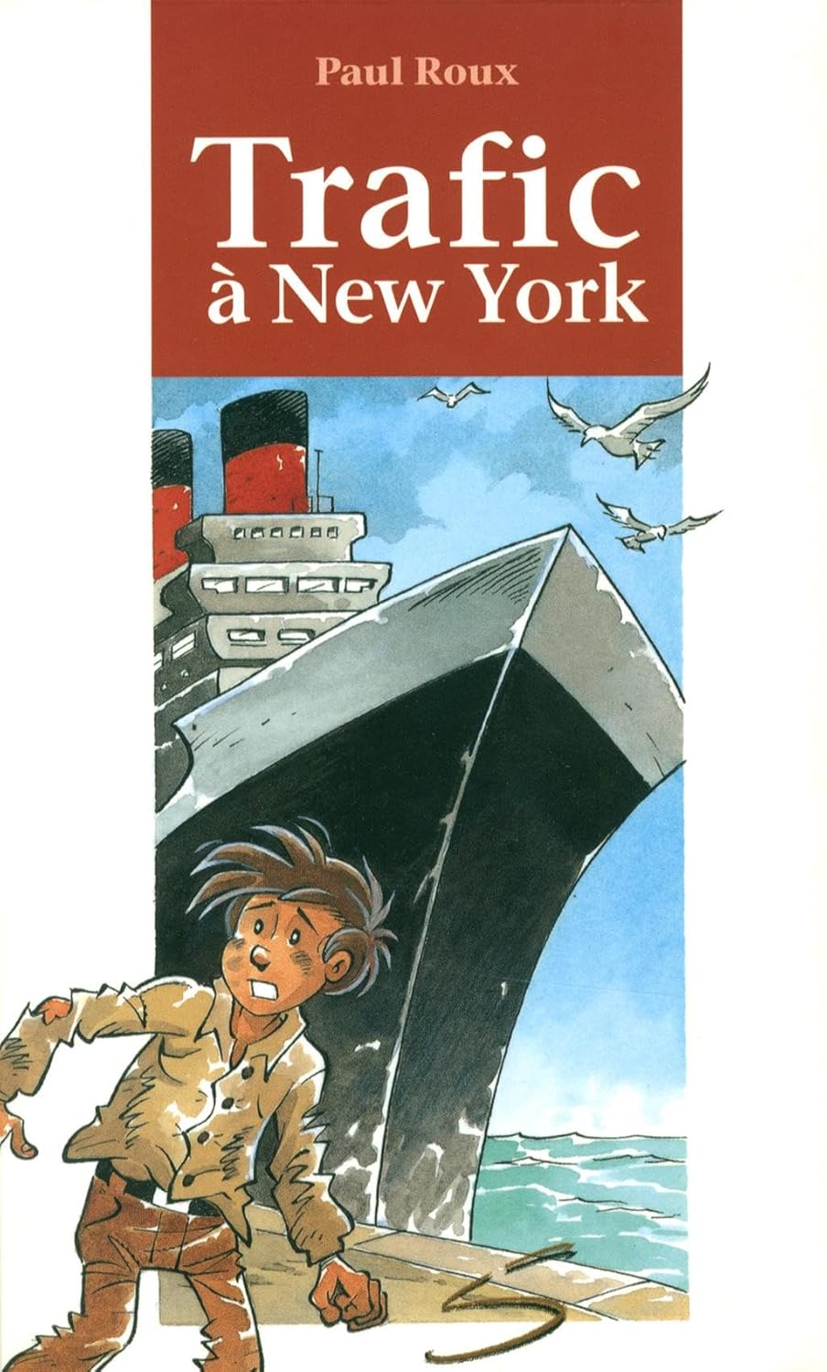 Livre Trafic à New York - Paul Roux (Livre neuf)