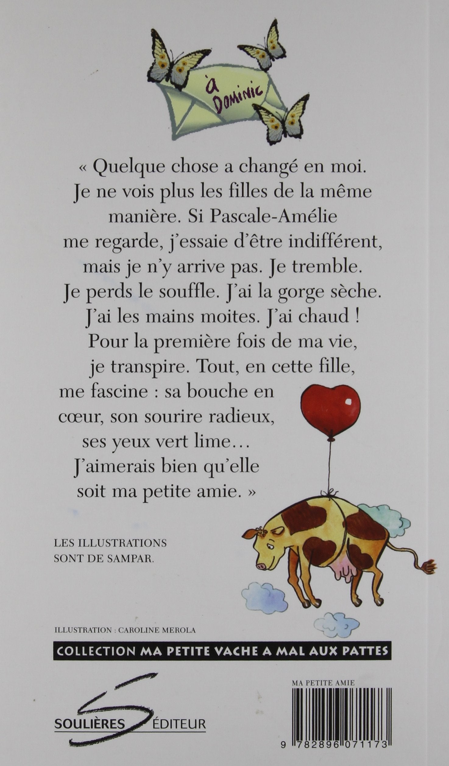Livre Ma petite amie - Alain M. Bergeron (Livre d'occasion) - ISBN 2896071172