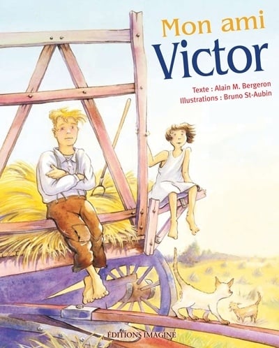 Livre Mon ami Victor - Alain M. Bergeron (Livre d'occasion)