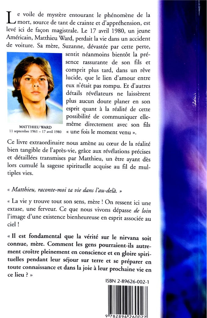 Livre Les sphères de l'univers # 1 : Nirvana : Lumière nouvelle sur la vie dans l'Au-delà...