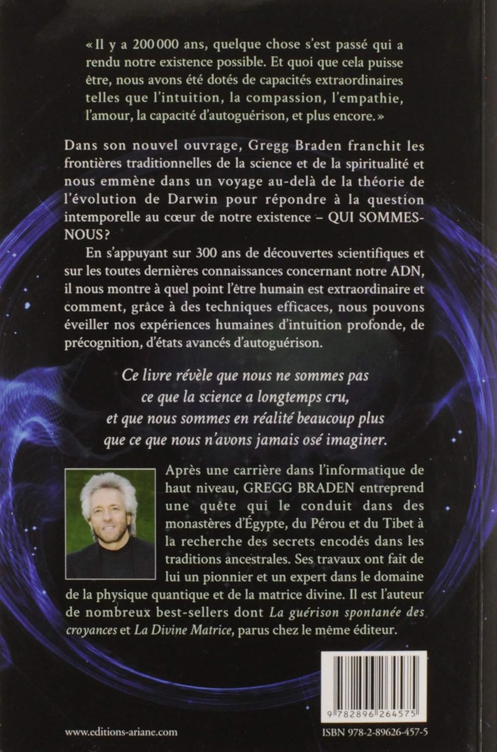 Livre Humain par choix (Gregg Braden) (Livre d'occasion) - ISBN 2896264574