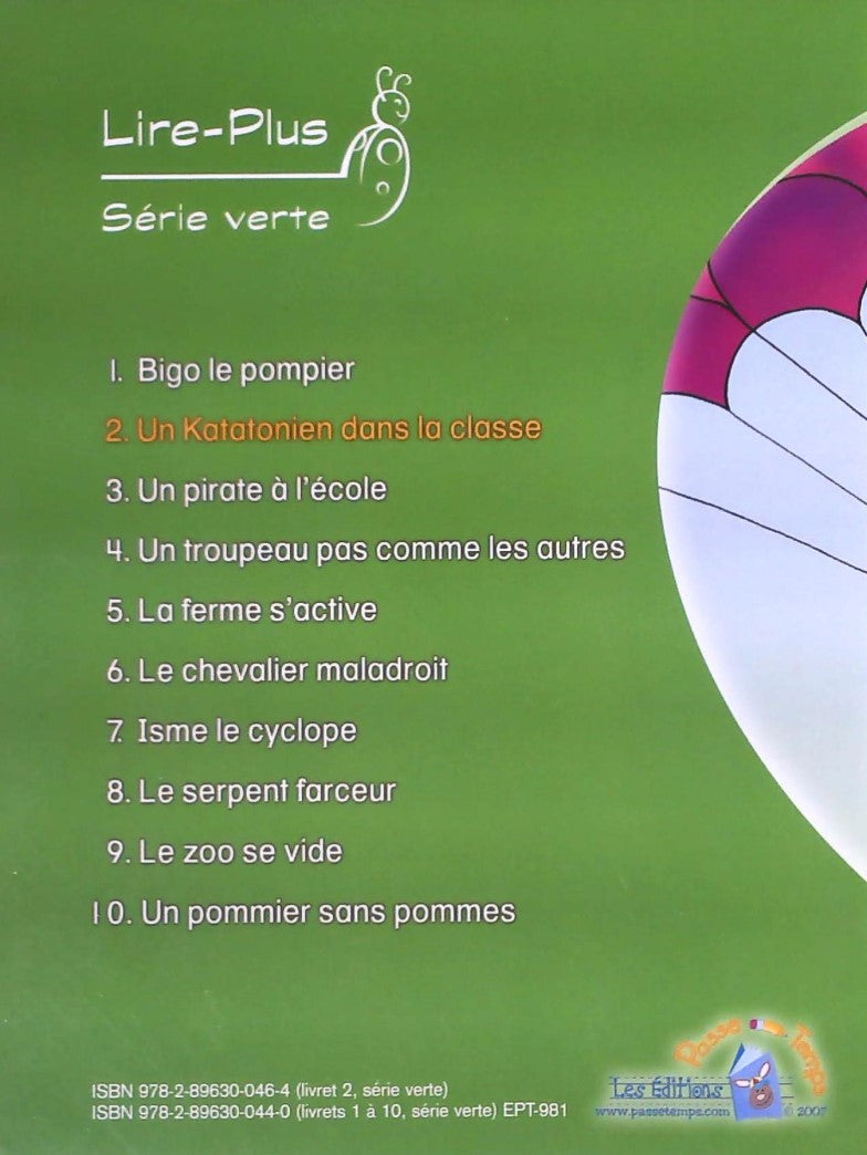 Livre Un Katatonien dans la classe - Simon Tobin (Livre d'occasion) - ISBN 2896300465