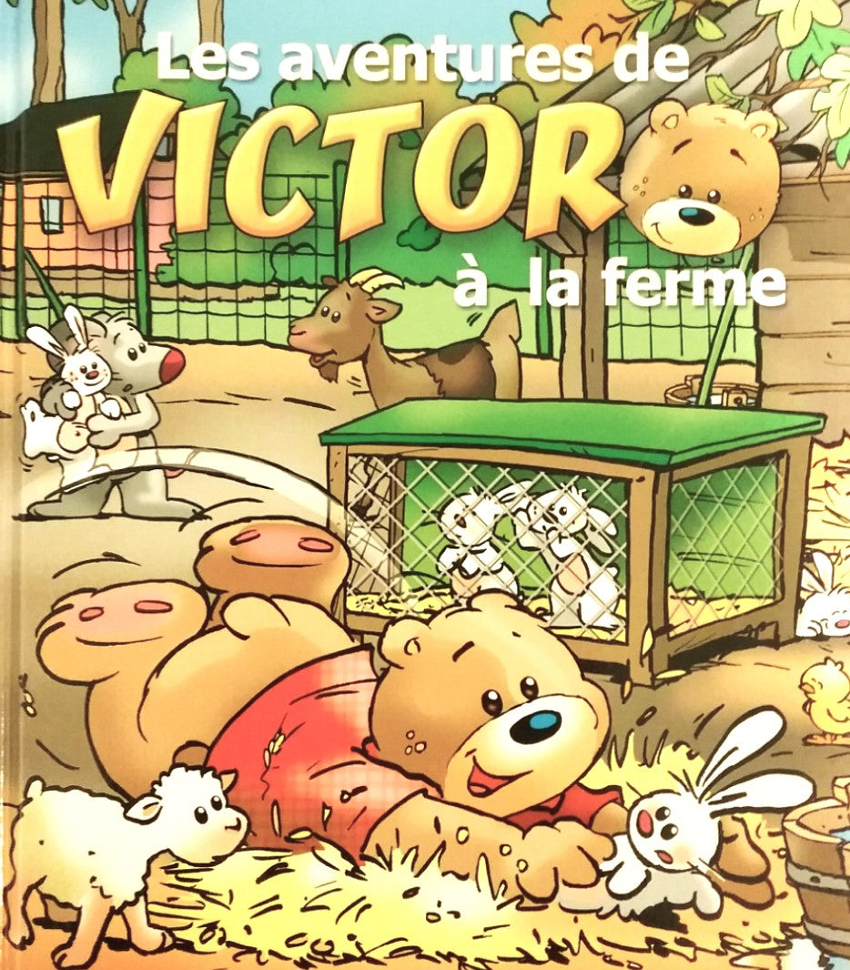 Livre Les aventures de Victor à la ferme (Livre d'occasion)
